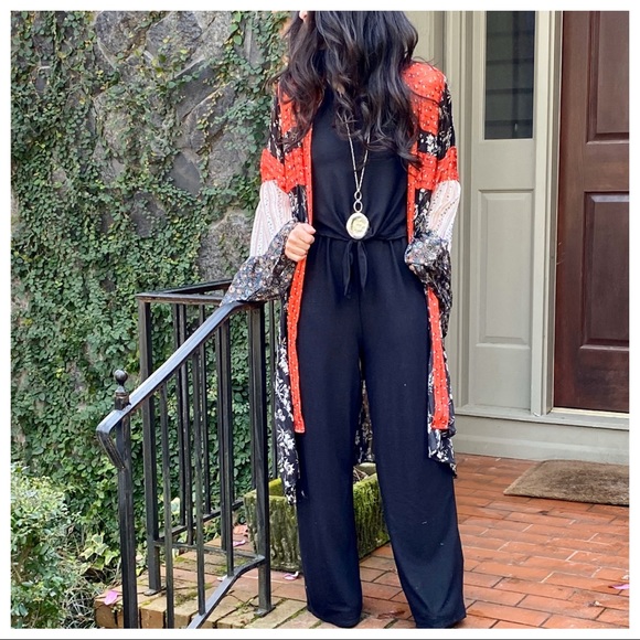 ✨LAST ONE✨Boho chic flowy long print Duster/kimono - Picture 7 of 8